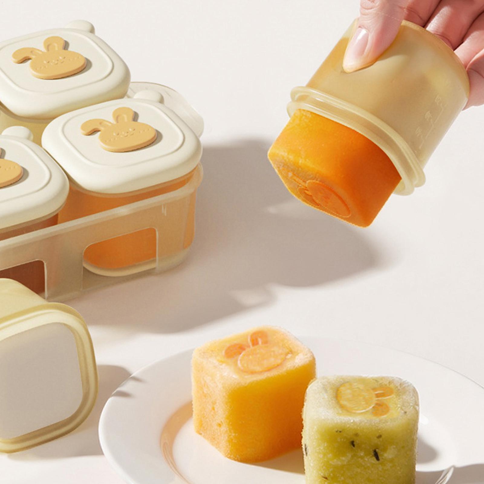 Baby Food Yogurt - Bandeja de Congelamento de Alimentos em