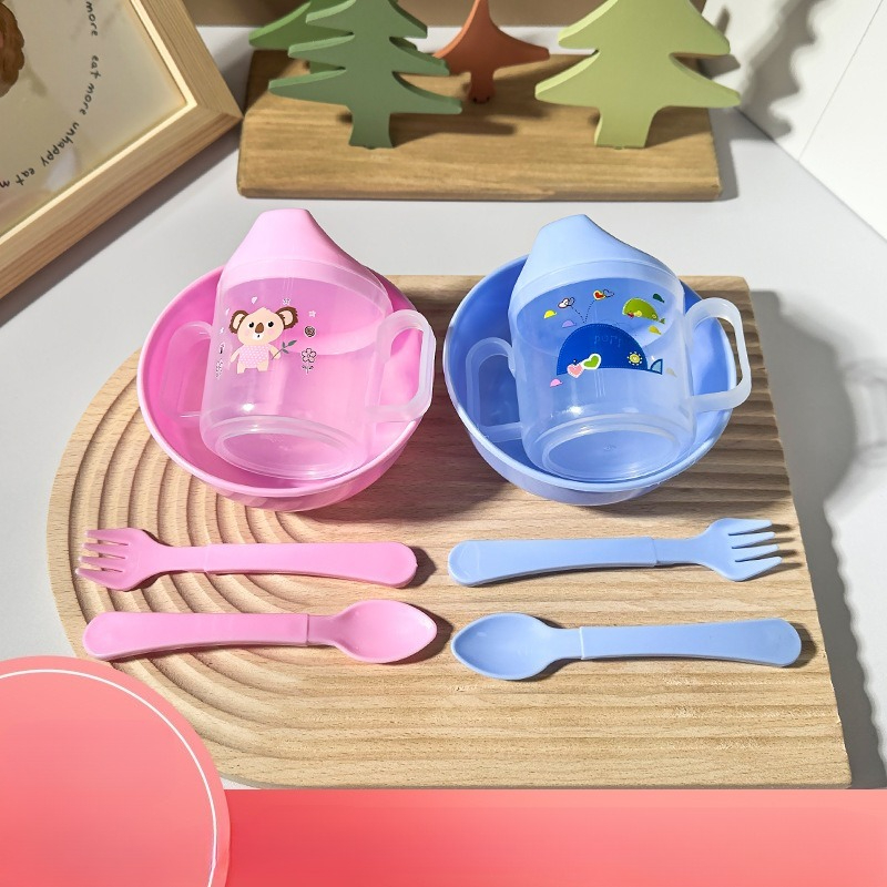 Baby Food Utensils Set - Conjunto de utensílios de alimentação e