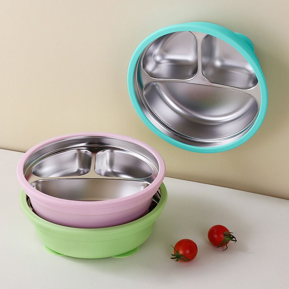 Baby Food Grater - Ventosa de silicone para bebê, placa