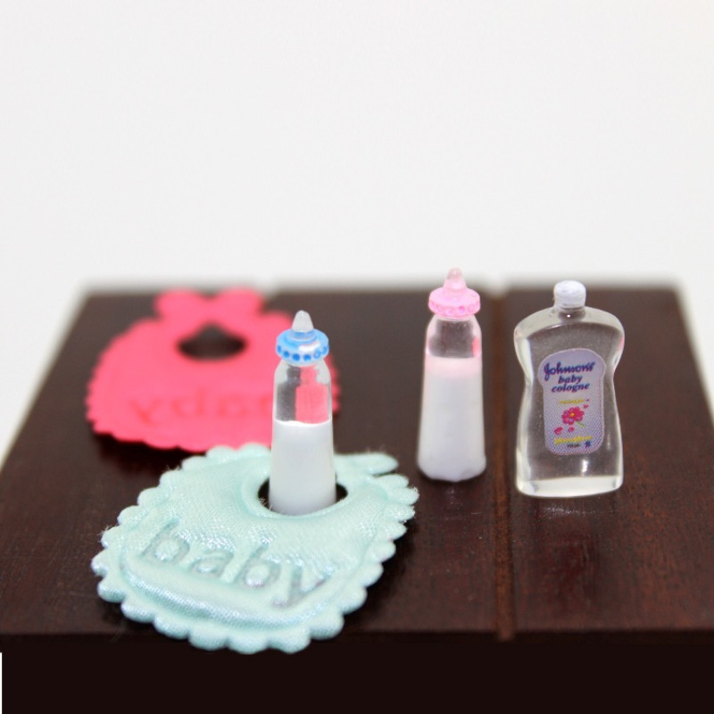 Baby Food Bottle - DOLLHOUSE Modelo de cena de brinquedo