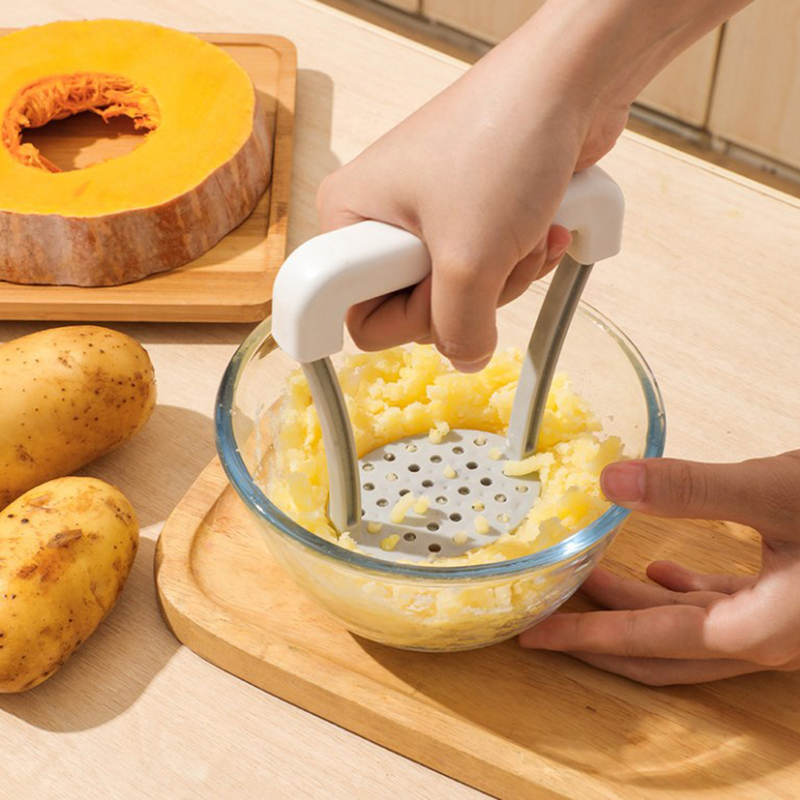 Baby Food Banana - Triturador de batata manual de plástico