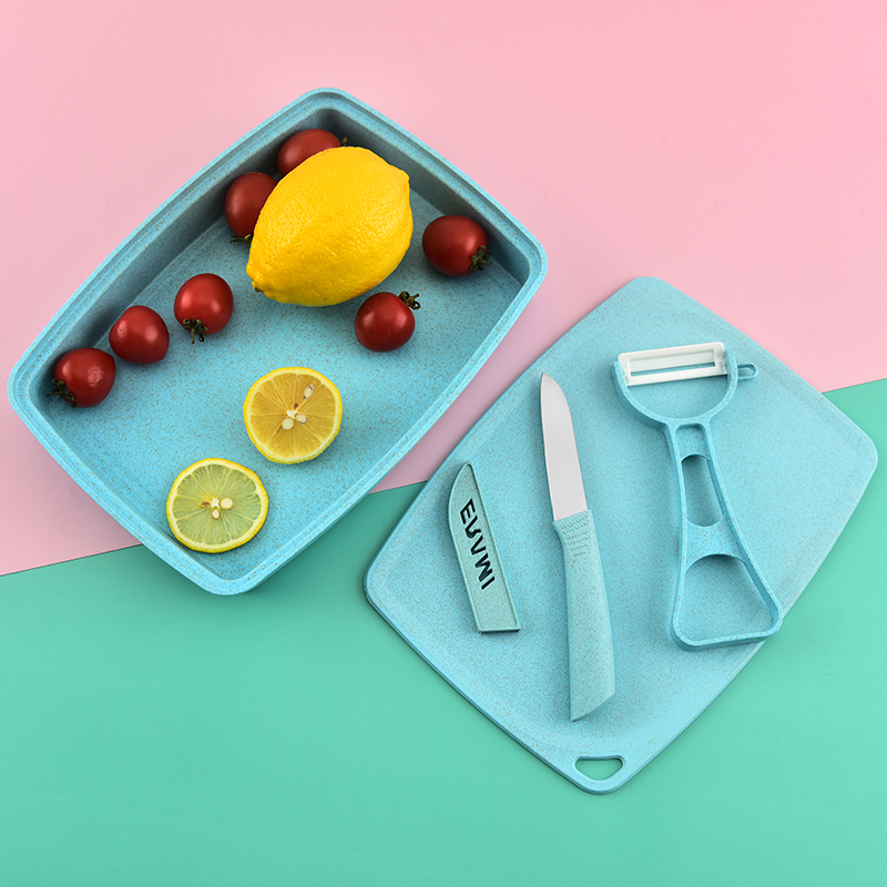 Baby Food Utensils Set - Conjunto de quatro facas para frutas,