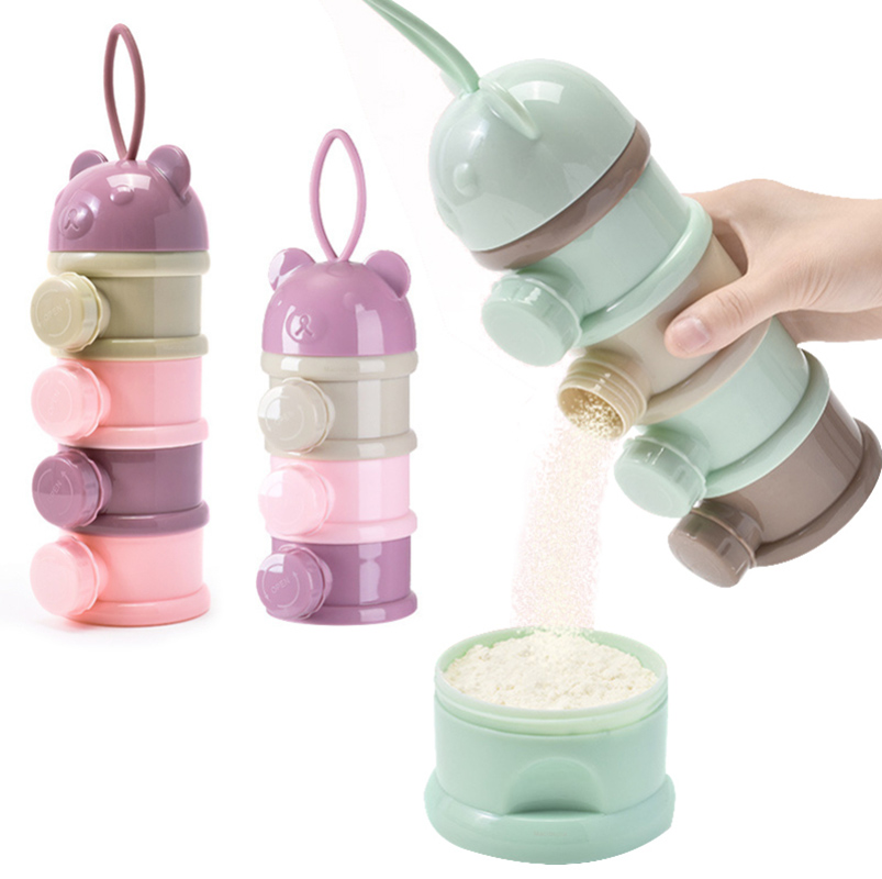 Baby Food Nan - Armazenamento de três/quatro camadas portátil recipiente