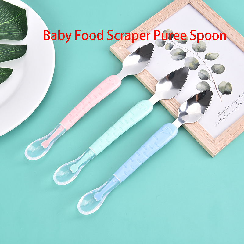 Baby Food Guide - Novo【1 unidade de raspador de comida