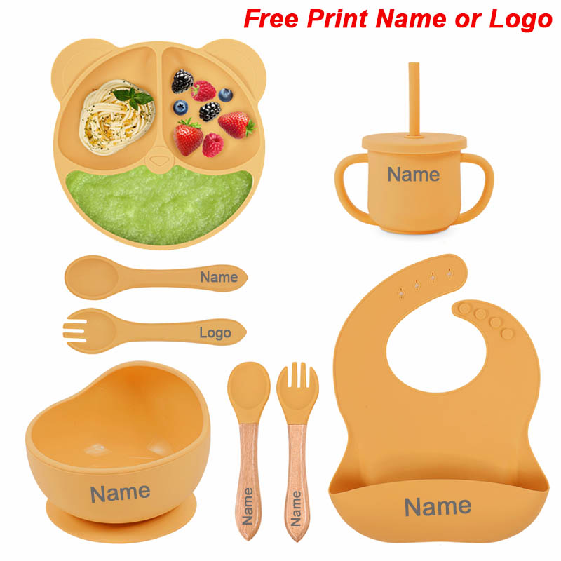 Baby Food Grater - Conjunto de alimentação de silicone para