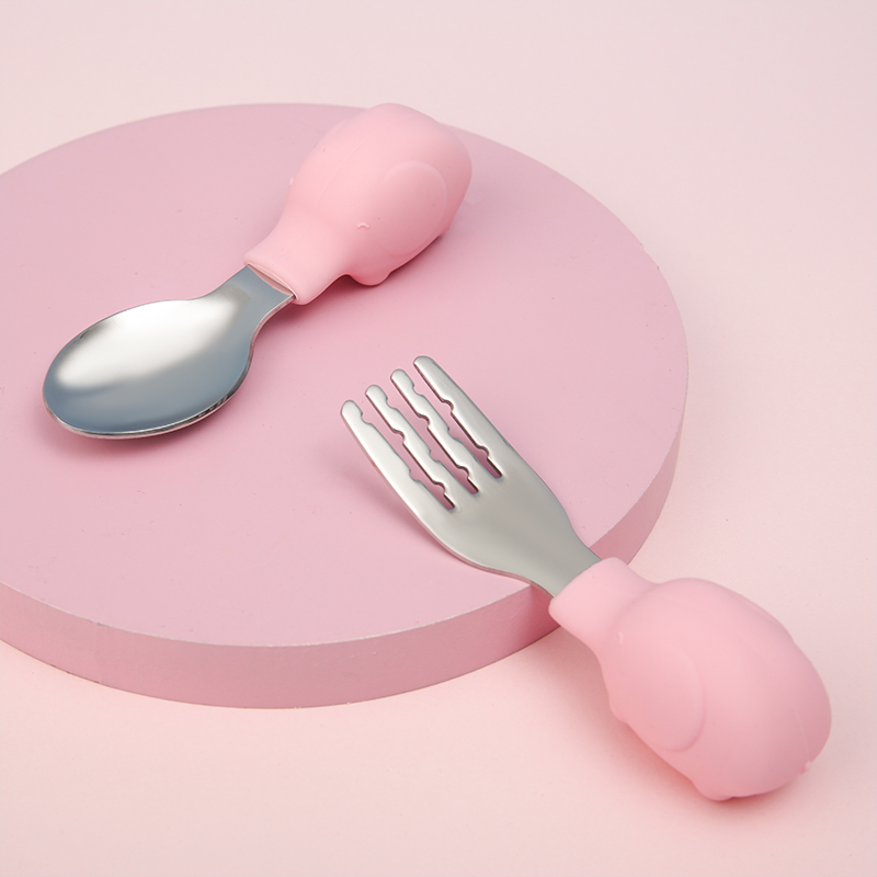Elephat bebê gadgets conjunto  - Baby Food Utensils Set avaliação e preço