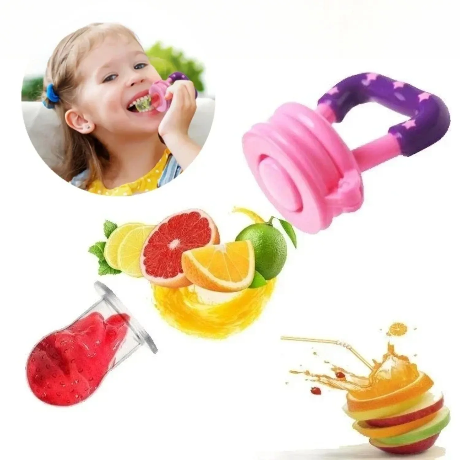Alimentador/sucette de comida  - Baby Food Guide avaliação e preço