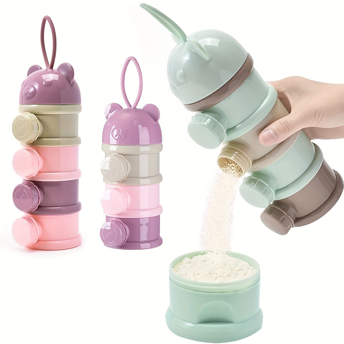 Recipiente de leite em pó para - Baby Food Nan avaliação e preço