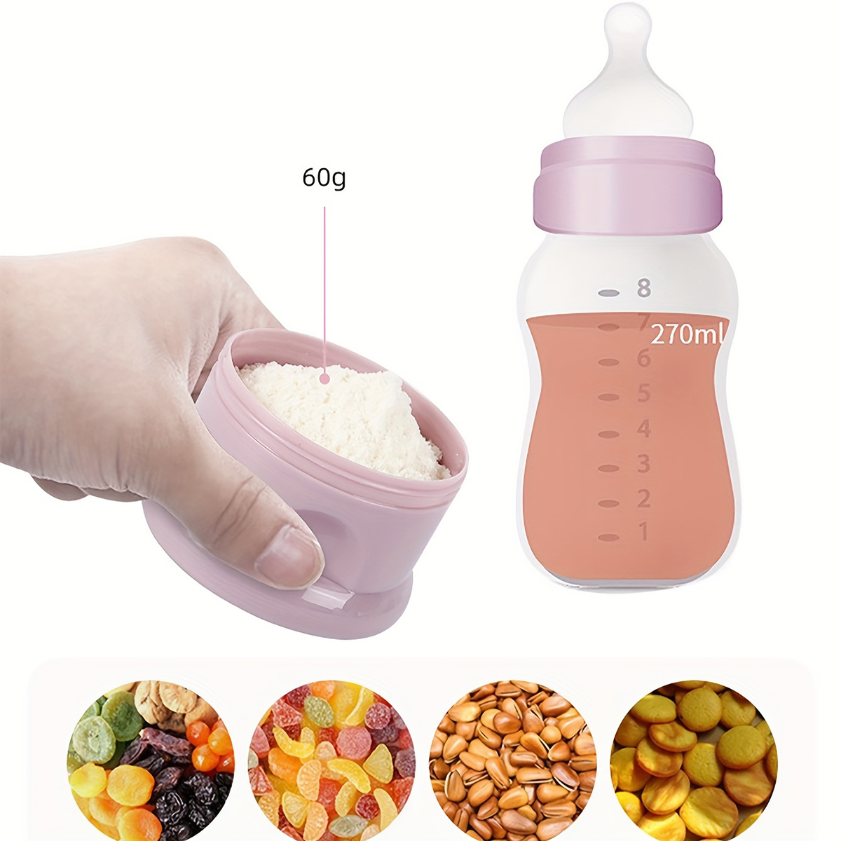 Recipiente de leite em pó para - Baby Food Nan avaliação e preço