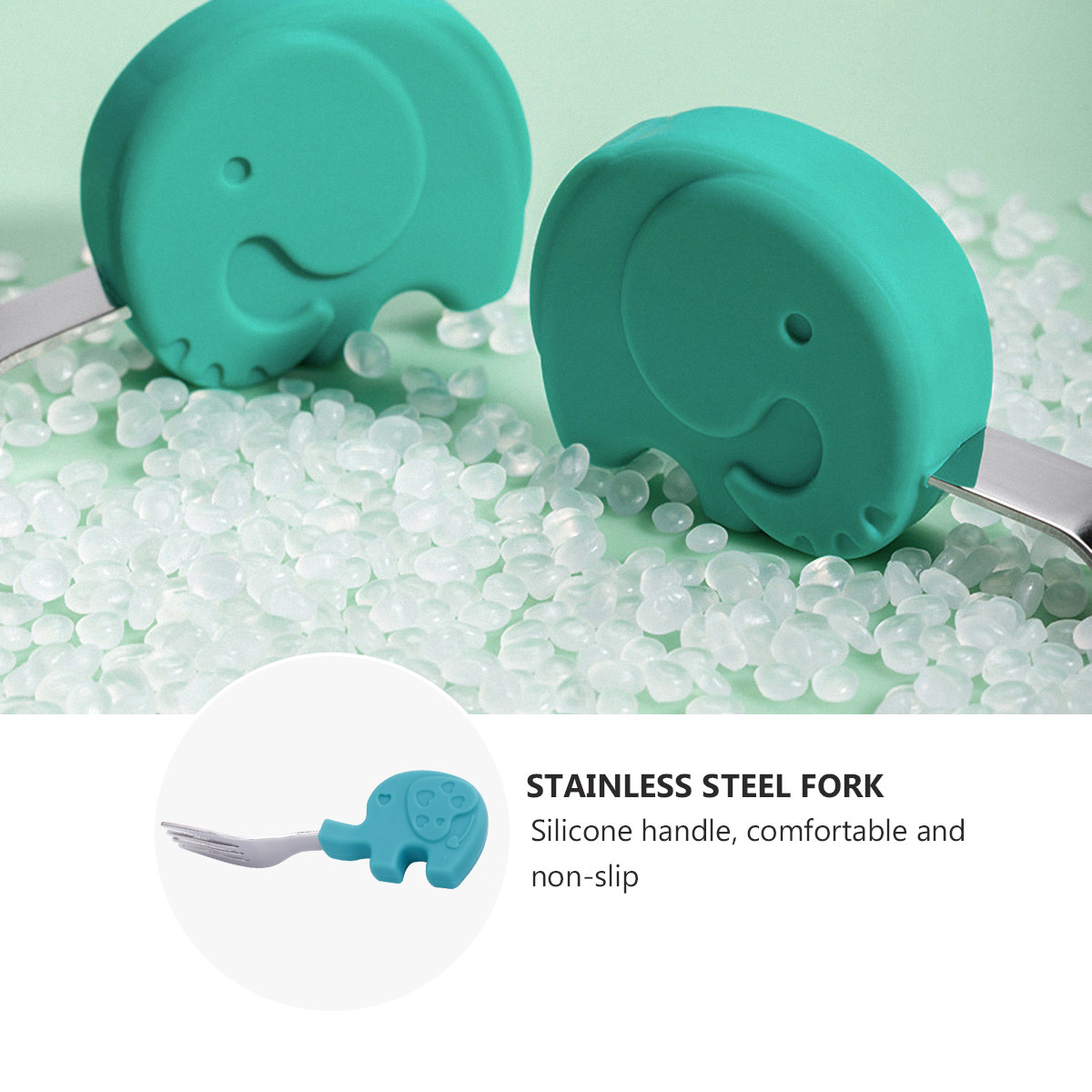 Conjunto de Utensílios de Trei - Baby Food Utensils Set avaliação e preço