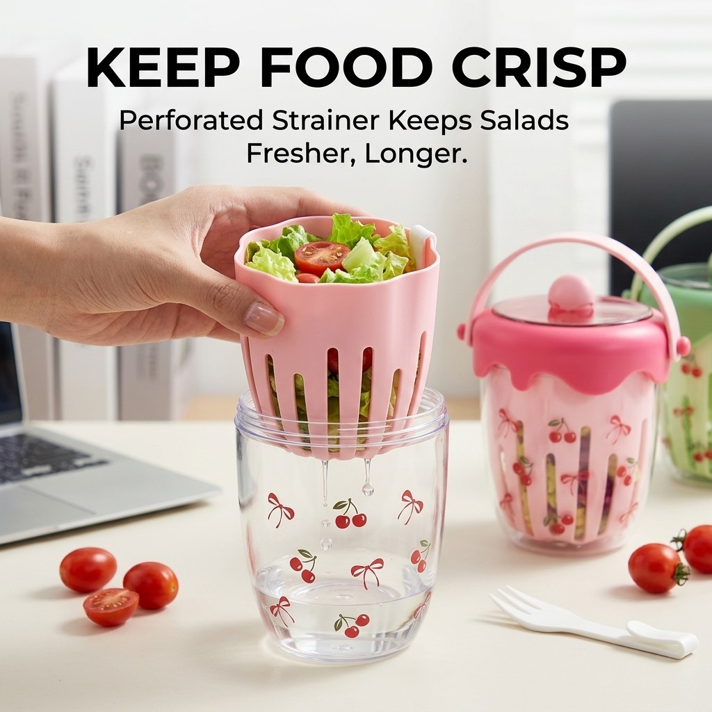 Recipiente de Salada de Plásti - Baby Food Yogurt avaliação e preço