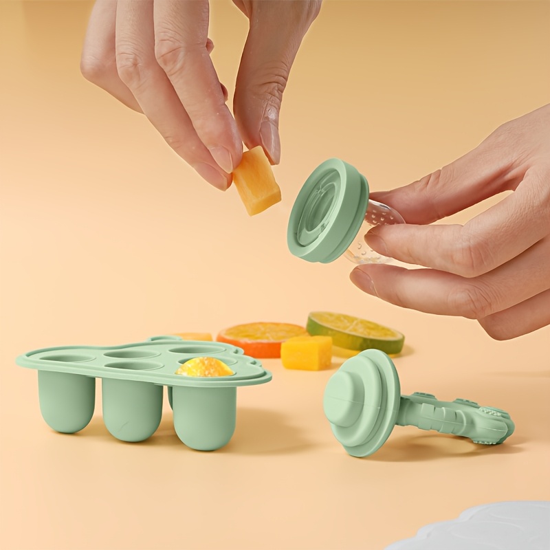 2 pces/1pc mini-molde congelad - Baby Food Guide avaliação e preço