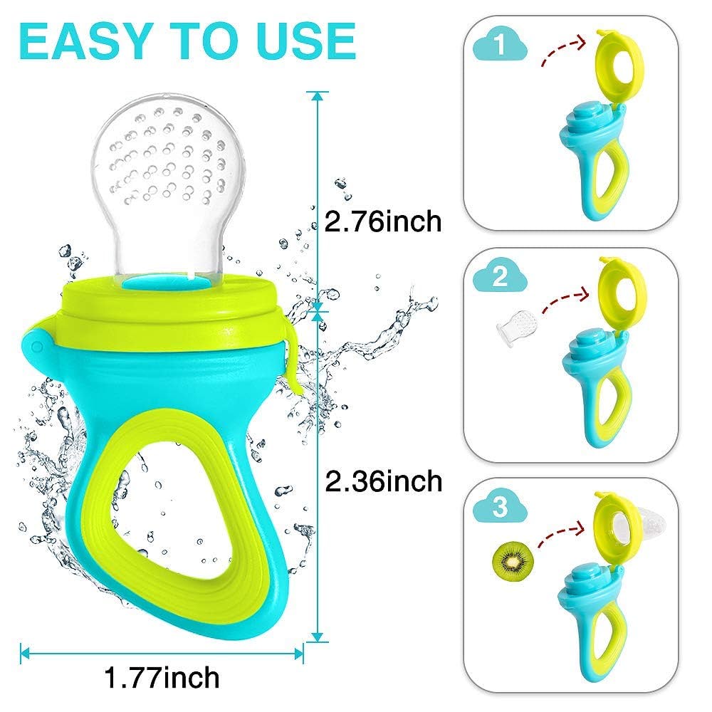 Recém-nascido Silicone Squeezi - Baby Food Guide avaliação e preço