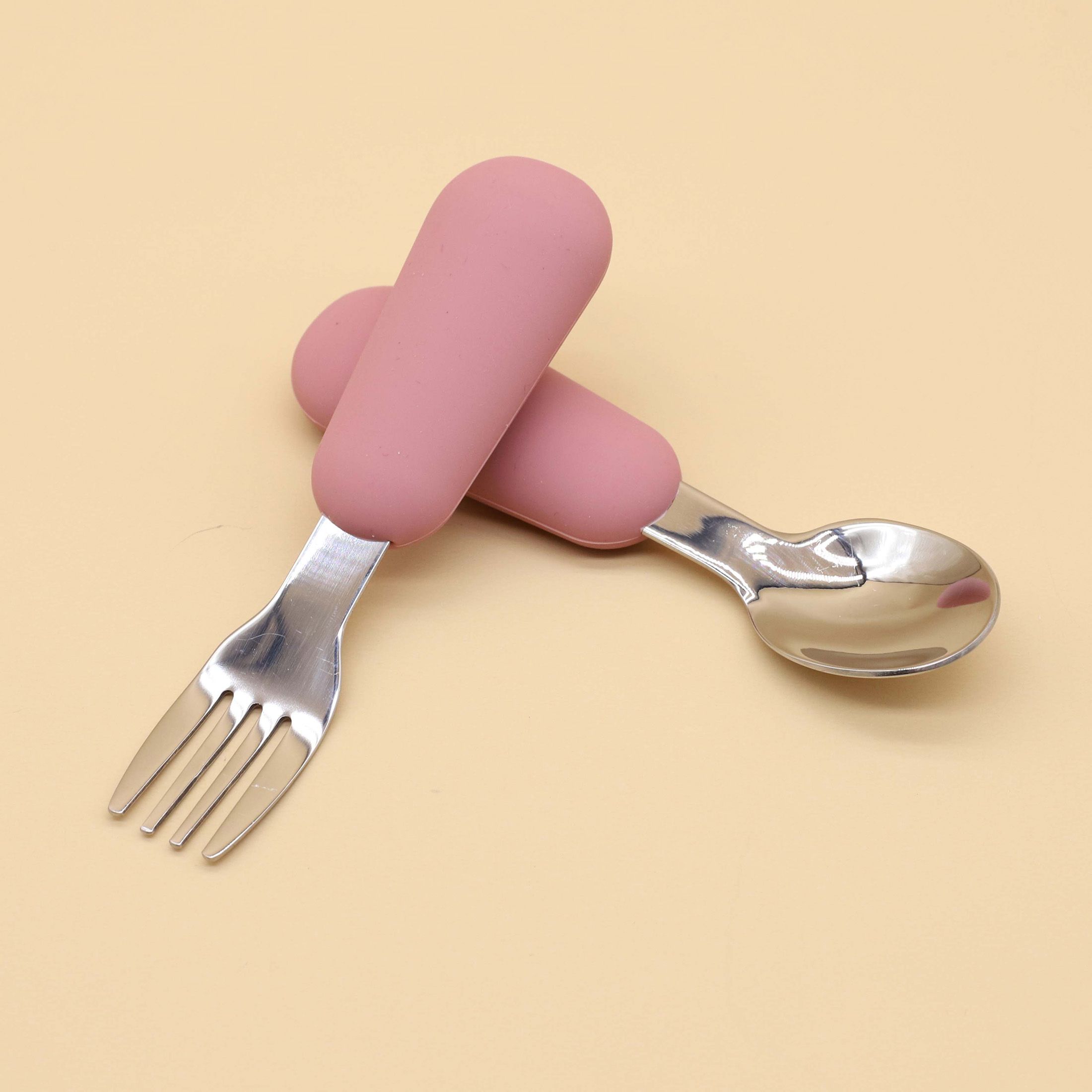 Garfo de colher de aço inoxidá - Baby Food Guide avaliação e preço