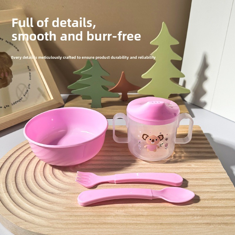 Conjunto de utensílios de alim - Baby Food Utensils Set avaliação e preço