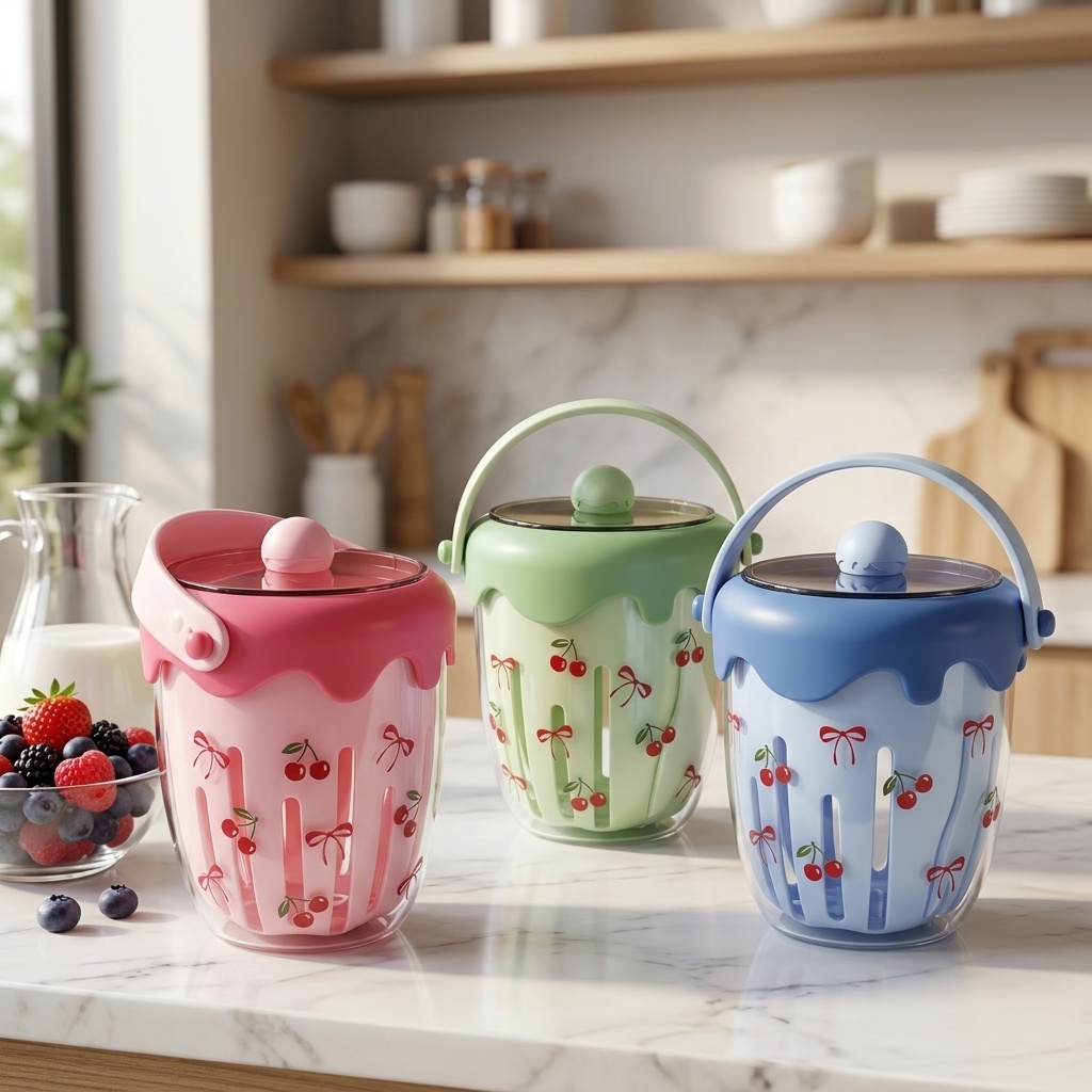 Recipiente Portátil de Plástic - Baby Food Yogurt avaliação e preço