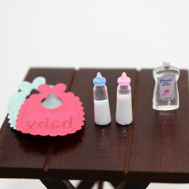 DOLLHOUSE Modelo de cena de br - Baby Food Bottle avaliação e preço