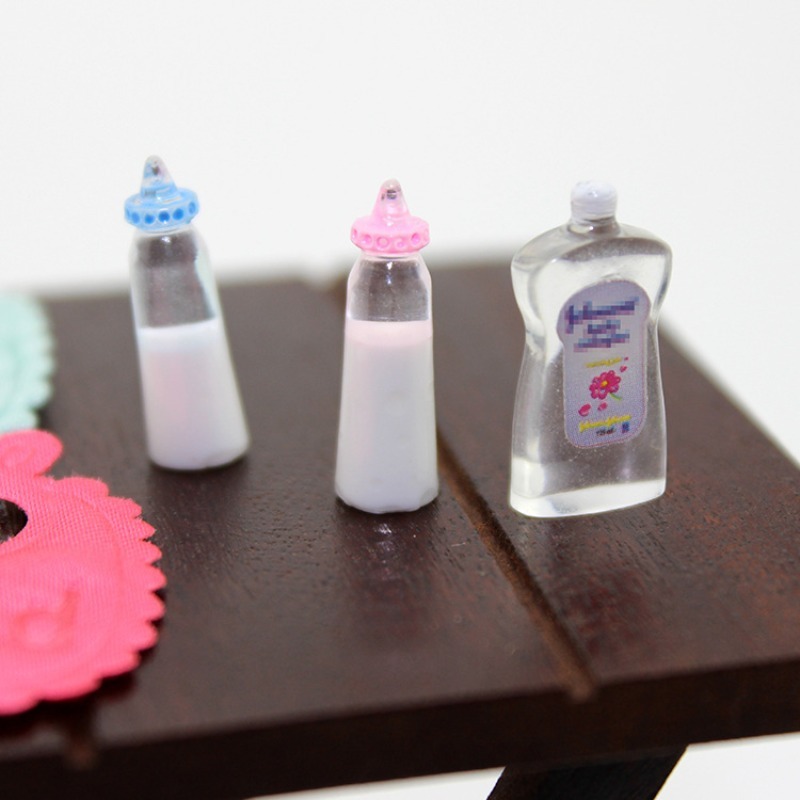 DOLLHOUSE Modelo de cena de br - Baby Food Bottle avaliação e preço