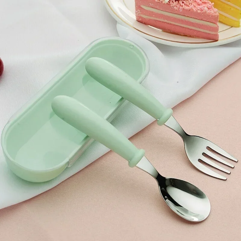 Conjunto de utensílios de mesa - Baby Food Utensils Set avaliação e preço