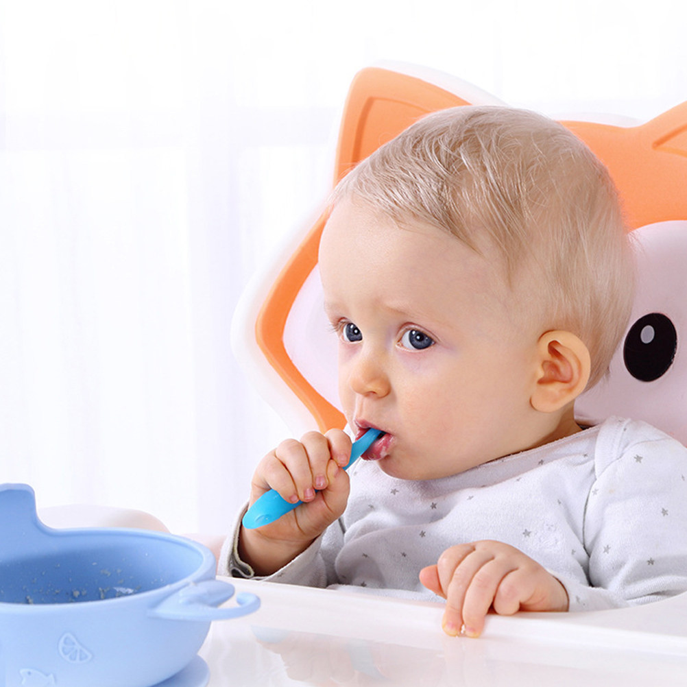 Conjunto de colheres de silico - Baby Food Utensils Set avaliação e preço