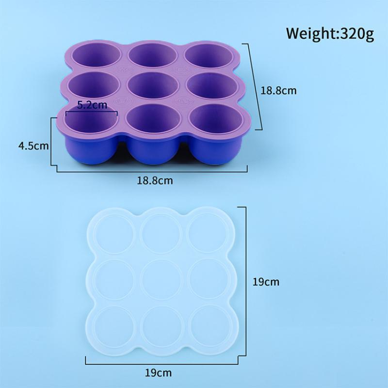 Recipiente de Silicone para Co - Baby Food Nan avaliação e preço