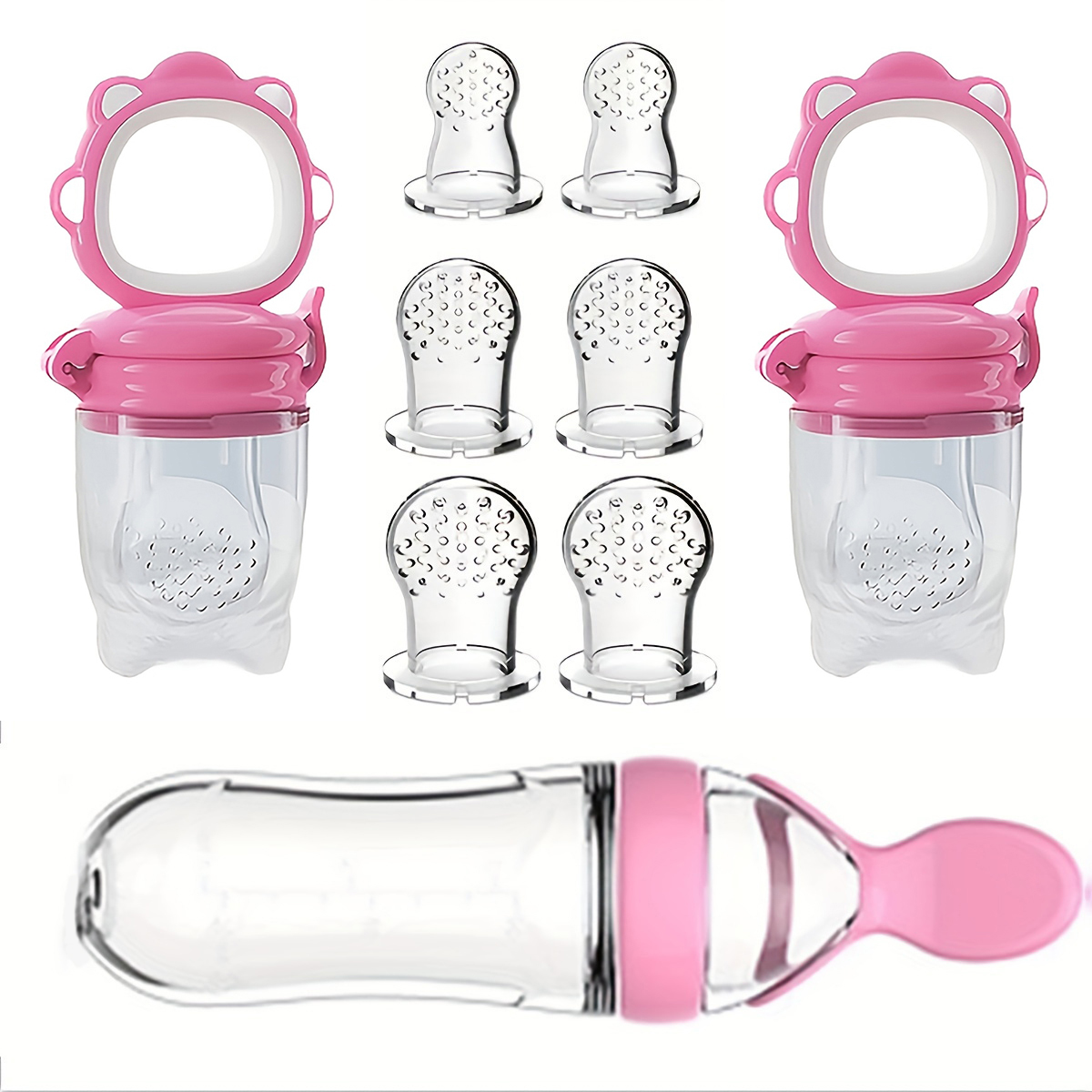 9pcs Talheres de alimentação:  - Baby Rice Food avaliação e preço