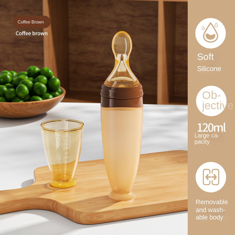 Garrafa de bebê com colher, Si - Baby Rice Food avaliação e preço