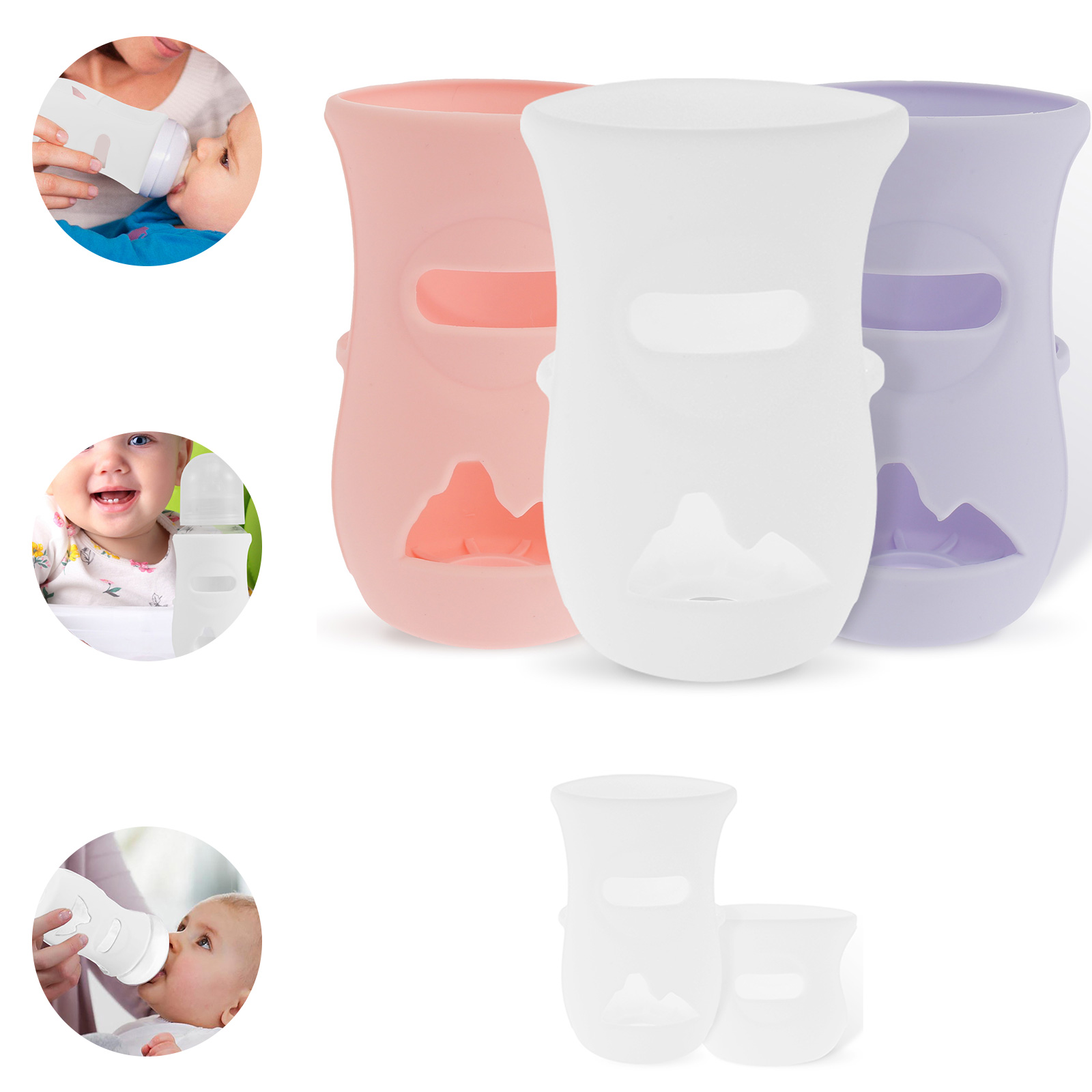 Mangas de silicone capa de gar - Baby Food Nan avaliação e preço