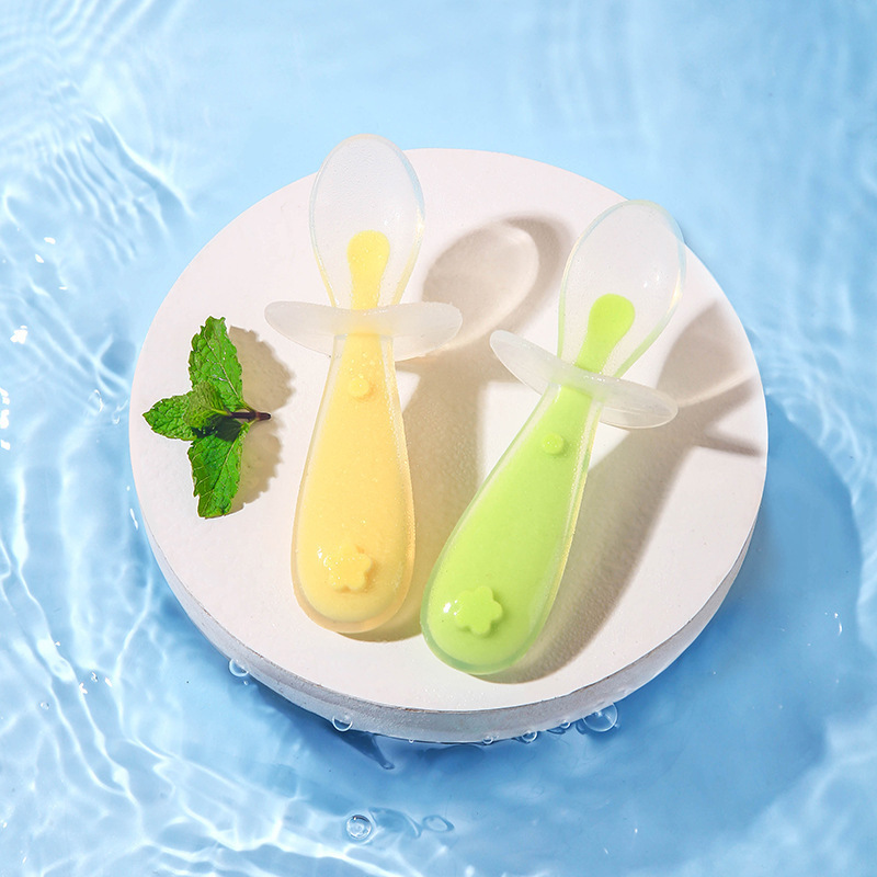 Colher de silicone para bebês, - Baby Rice Food avaliação e preço
