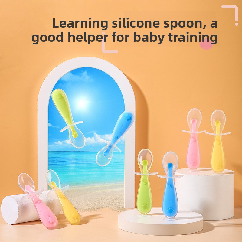 Colher de silicone para bebês, - Baby Rice Food avaliação e preço
