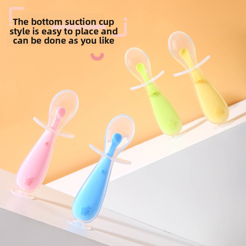 Colher de silicone para bebês, - Baby Rice Food avaliação e preço