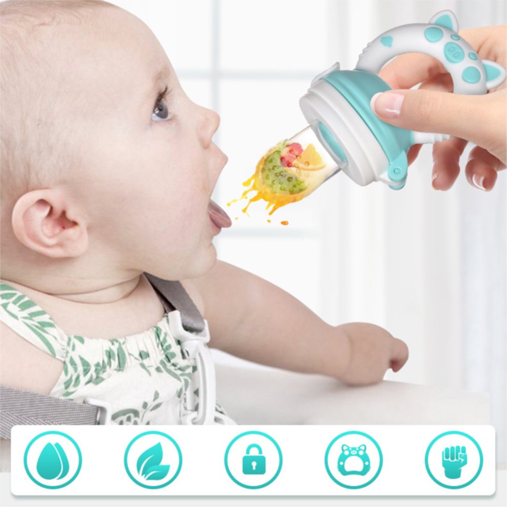 Mordedor de Silicone para Alim - Baby Food Guide avaliação e preço