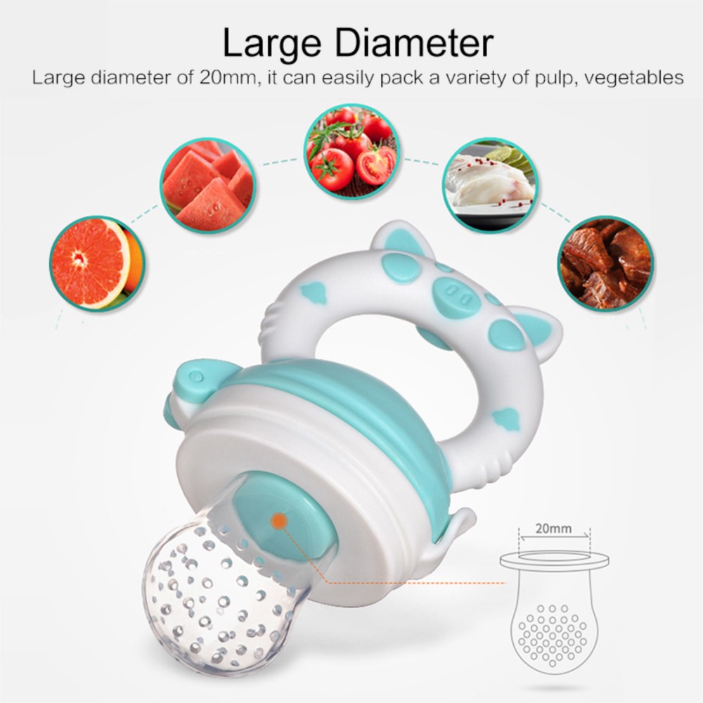 Mordedor de Silicone para Alim - Baby Food Guide avaliação e preço