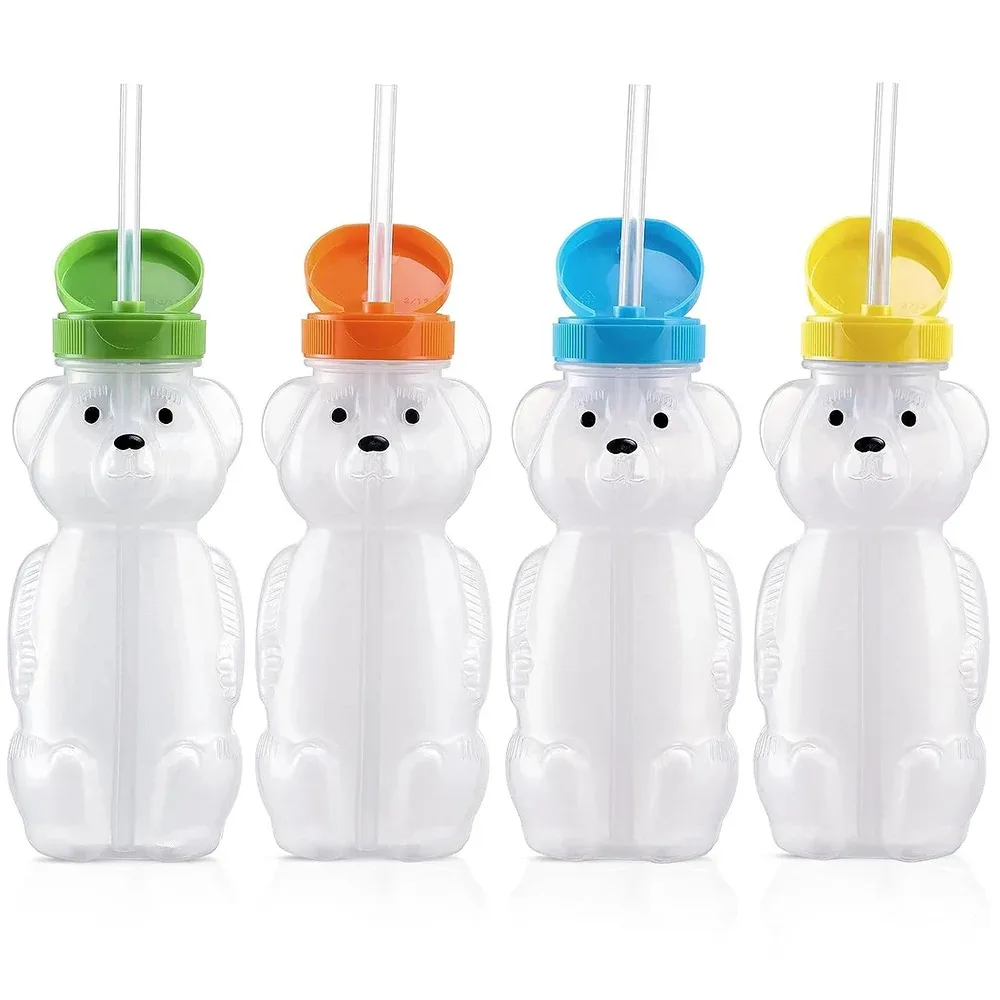 Copos de palha Honey Bear para - Baby Food Bottle avaliação e preço