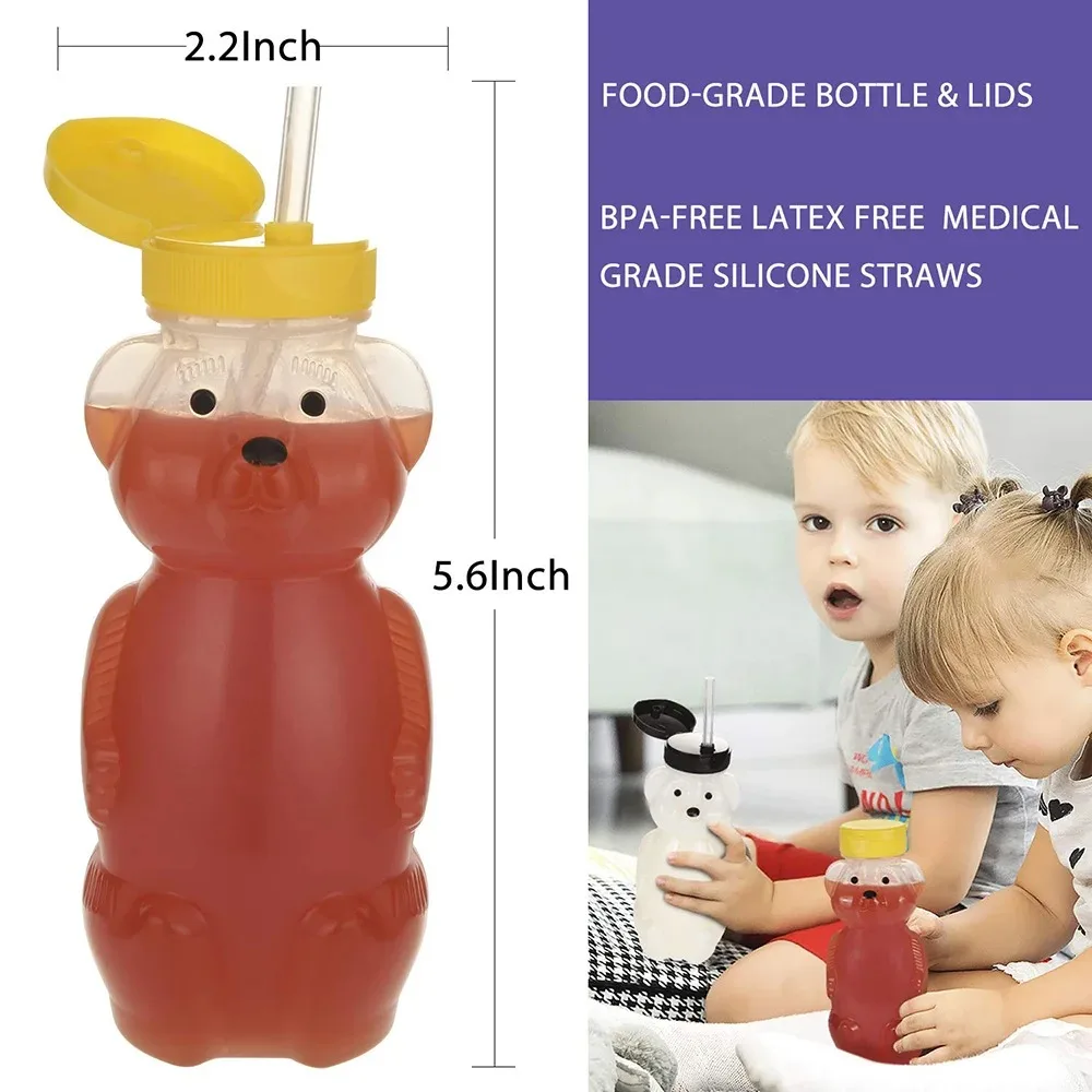Copos de palha Honey Bear para - Baby Food Bottle avaliação e preço