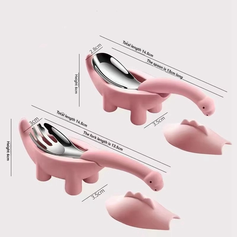 Colher e garfo para alimentaçã - Baby Food Utensils Set avaliação e preço