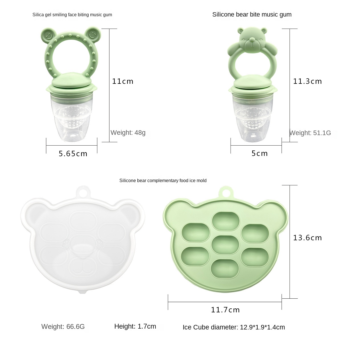 Mordedor de silicone comestíve - Baby Food Guide avaliação e preço